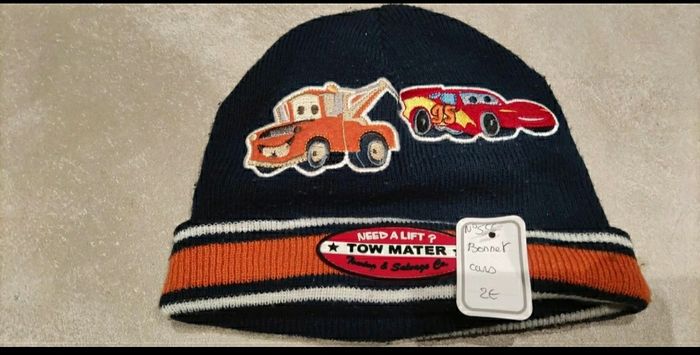 Bonnet garçon cars Disney