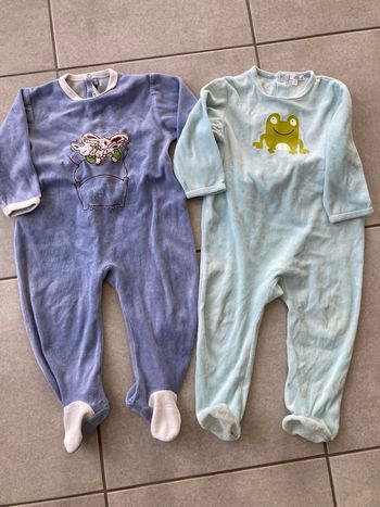 Lot de 2 pyjamas 24 mois