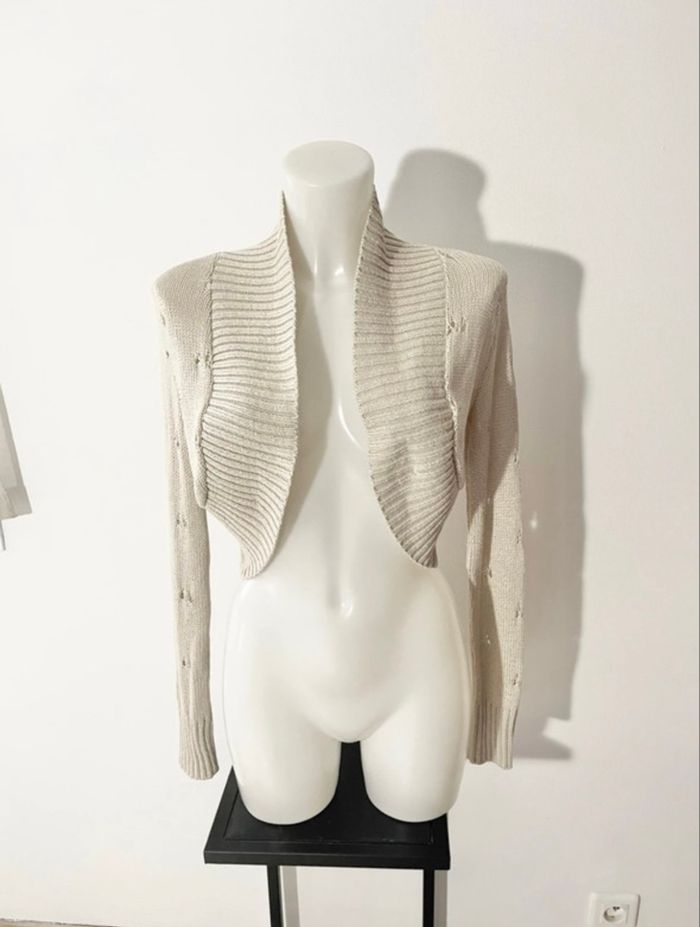 Gilet court cache cache - photo numéro 3