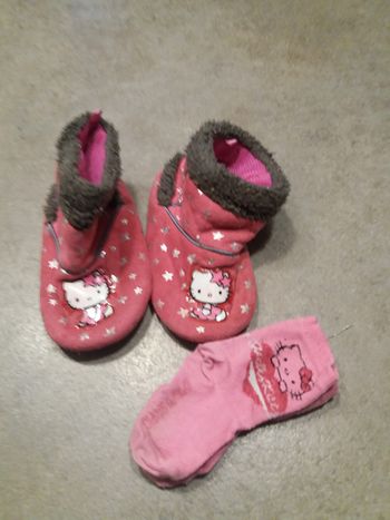 Pantoufle Hello Kitty