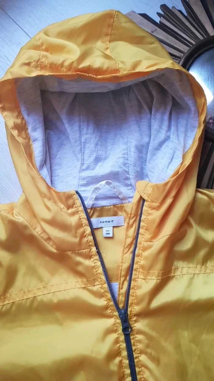Veste jaune name it garçon 14 ans neuve - photo numéro 3