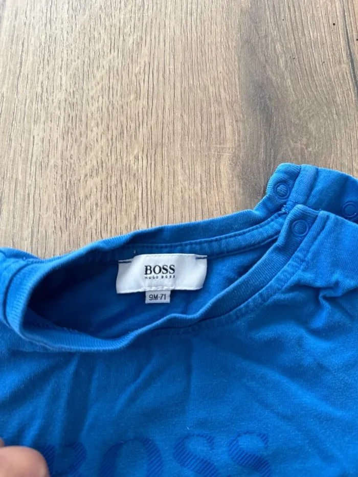 T-shirt bleu Hugo boss, 71cm - photo numéro 2