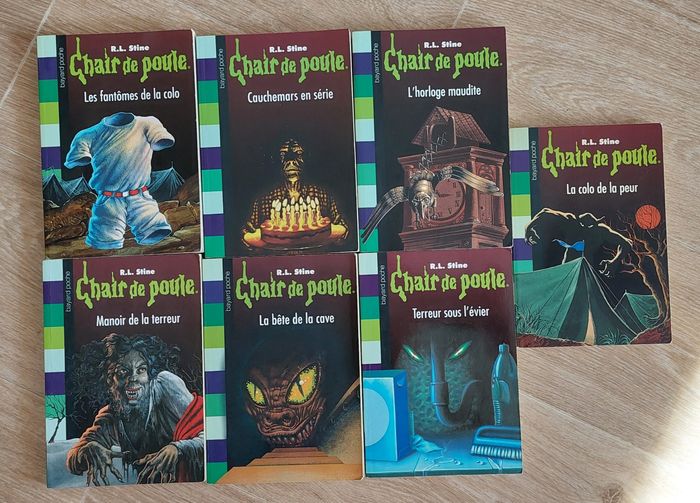 7 Livres Chair de Poule