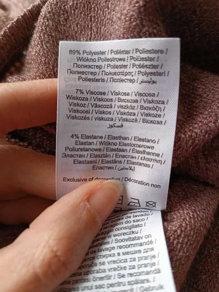 Pull manches longues - rose - JDY - taille M - neuf - photo numéro 6