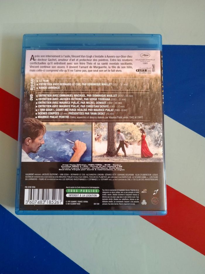 Blu Ray Van Gogh (Jacques Dutronc, Maurice Pialat) - photo numéro 2