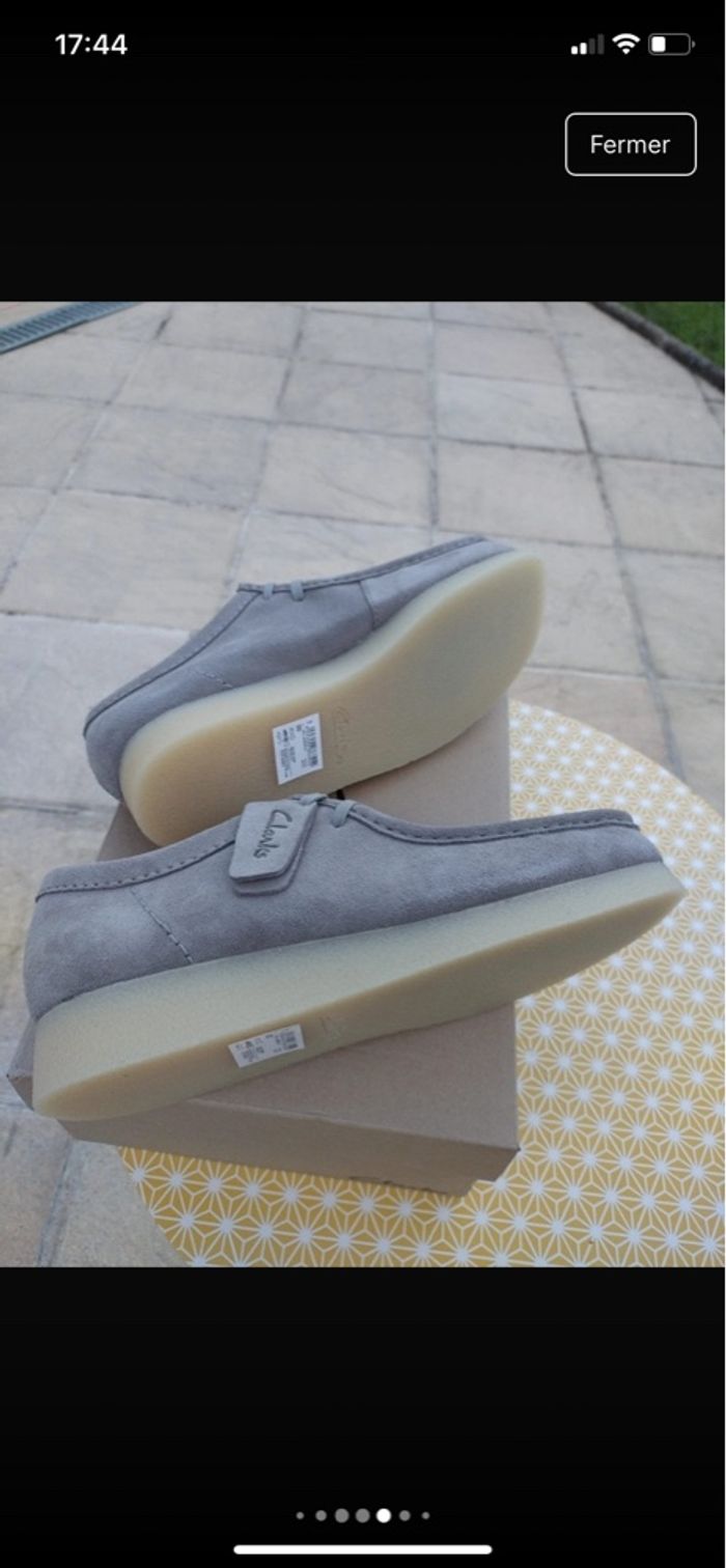 Derbys en nubuck Wallabee Evo Clark’s - photo numéro 4