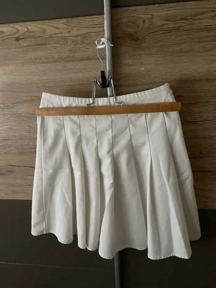 Jupe plissée blanche taille S - photo numéro 2