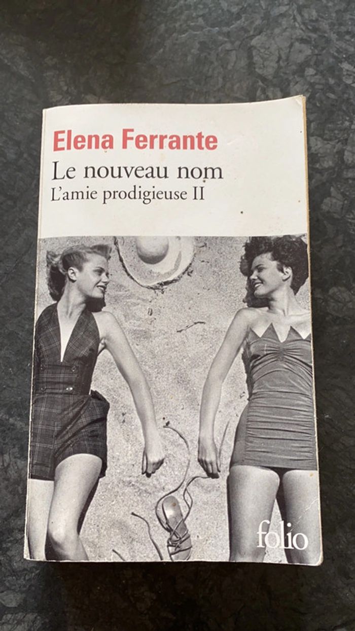 Livre Le nouveau nom de Elena Ferrante