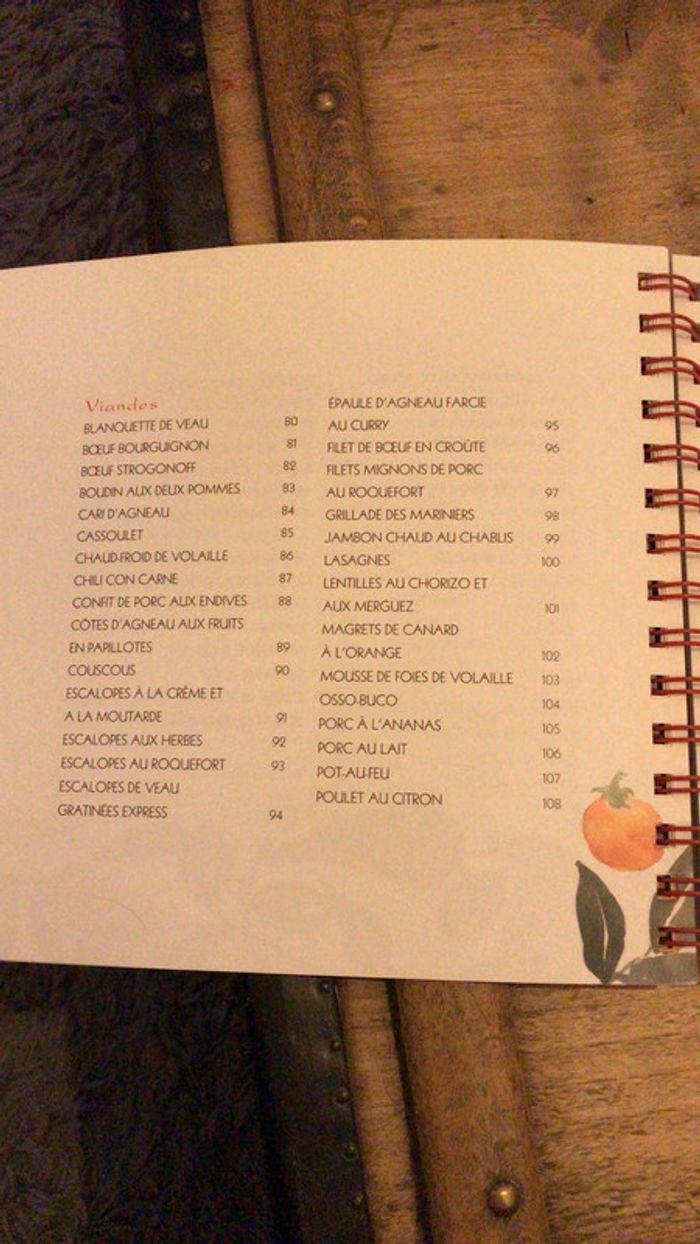 Livre de recettes « petits plats pour femmes pressées » - photo numéro 7