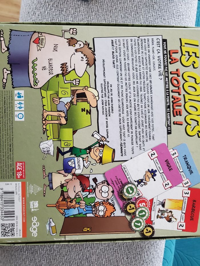 Jeu de société Les colocs La totale - photo numéro 2