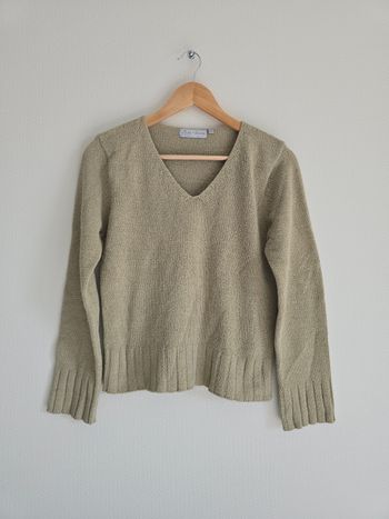 Pull beige - Taille 2 - Ligne à suivre 