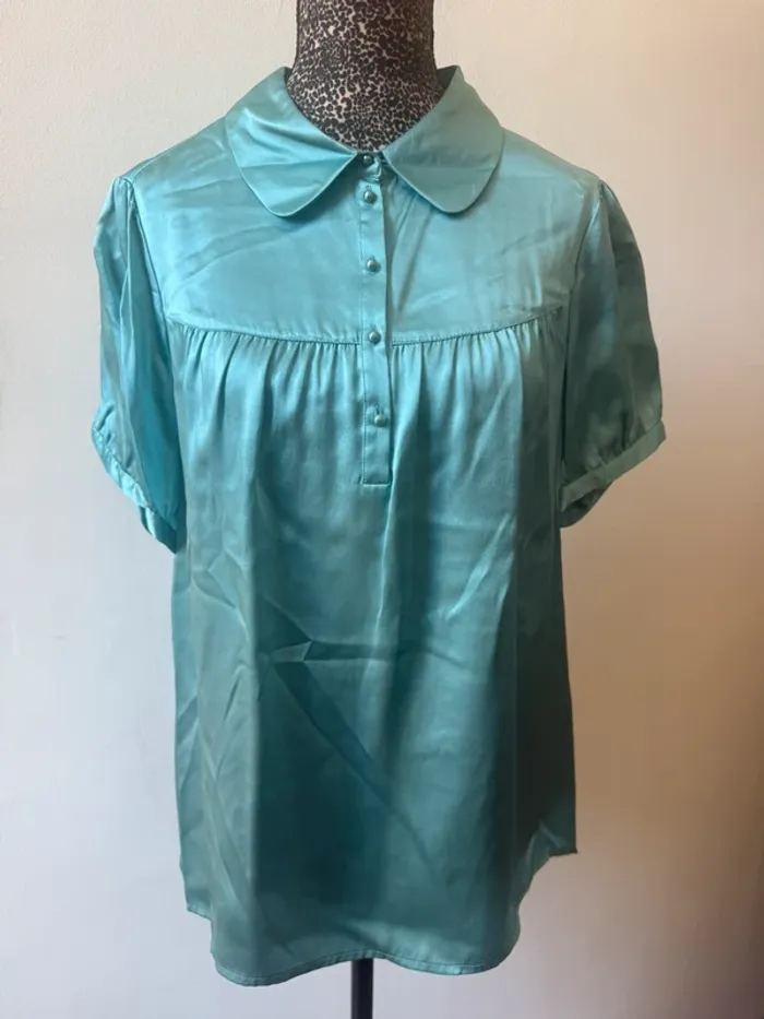 Tee-shirt Antonelle – 100 % soie – Taille 40 – Neuf