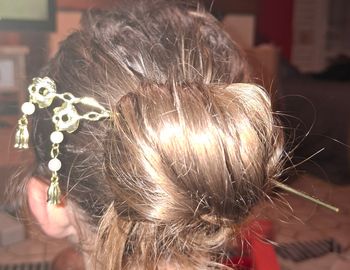 Baguette coiffure asiatique