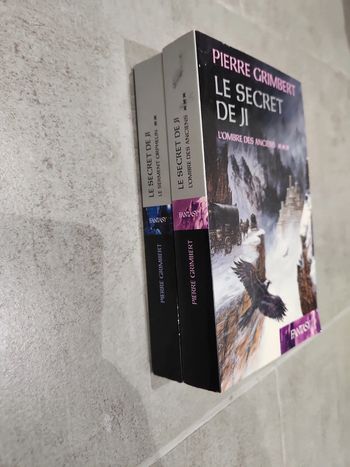 Lot de 2 livres : Le secret de Ji