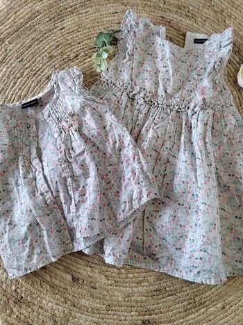 Ensemble robe et blouse 18 mois sergent major