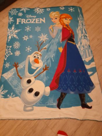 Couverture reine des neiges bon état