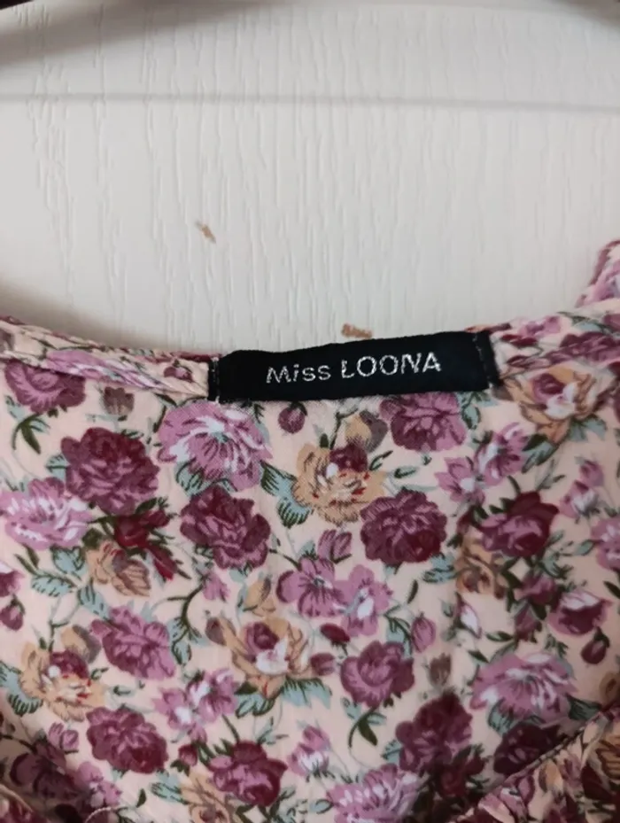 Robe fleurie taille unique équivalent taille s - photo numéro 2
