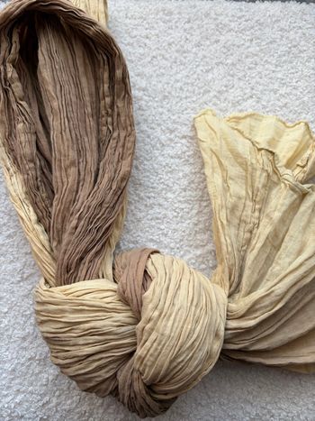 Écharpe légère beige