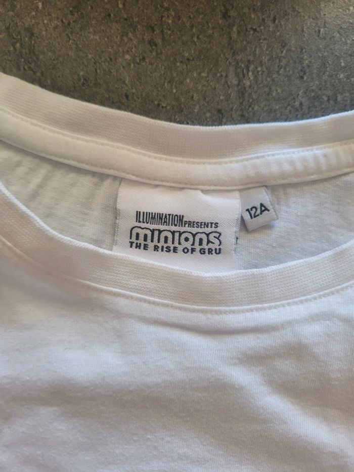 Tee-shirt minions 12 ans - photo numéro 3