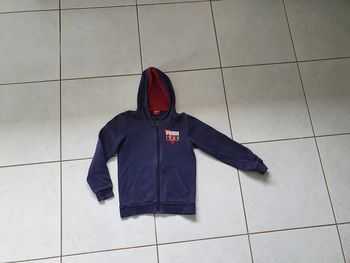 Veste à capuche zippé garçon Puma 12 ans CA3
