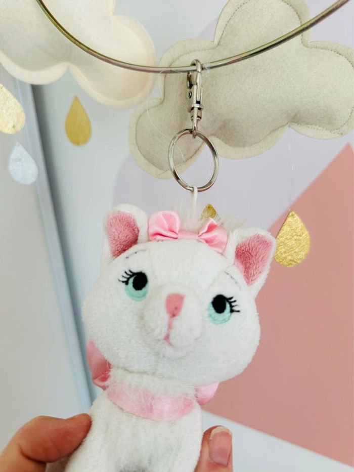 Porte clé peluché Marie Aristochat - photo numéro 3