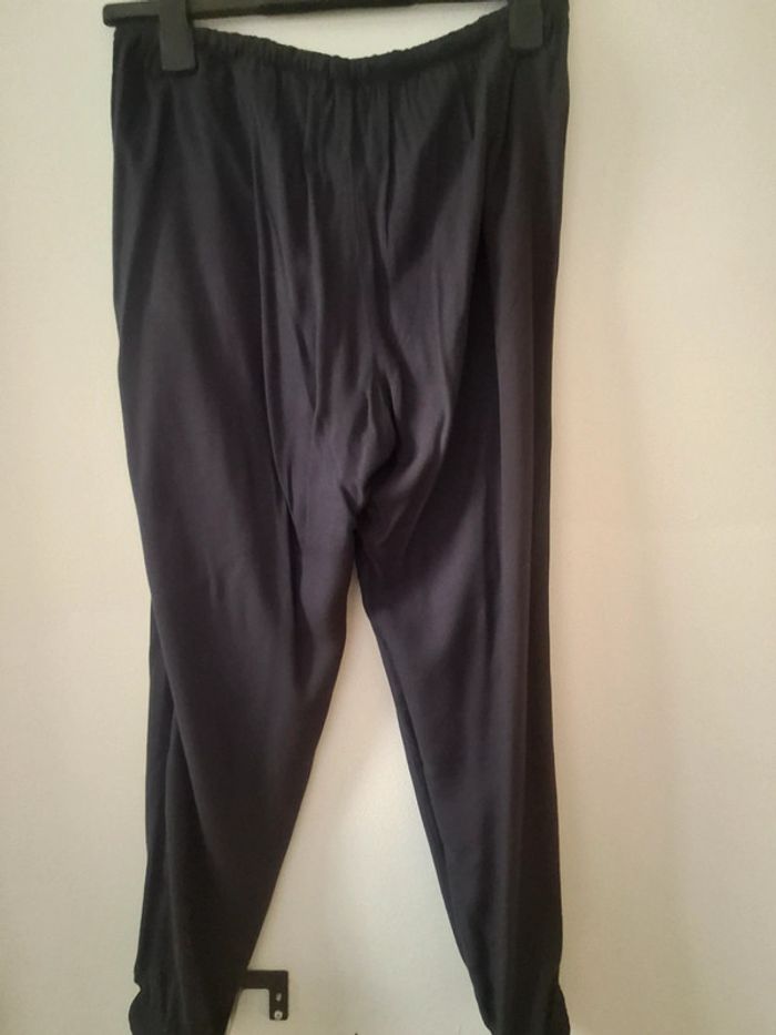 Pantalon léger et fluide bleu marine - taille 40 - photo numéro 6