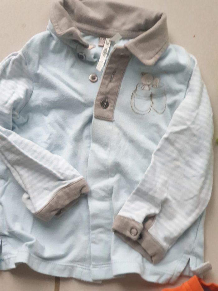 3 T- shirts Manche Longue 9 mois - photo numéro 4