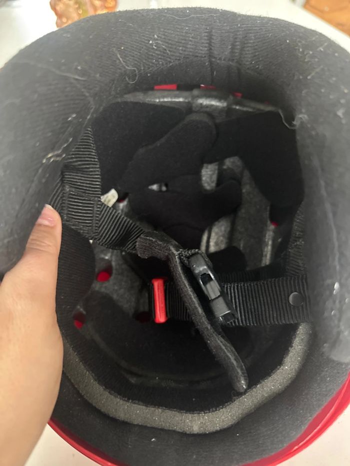 Casque rouge ski wedze - photo numéro 2
