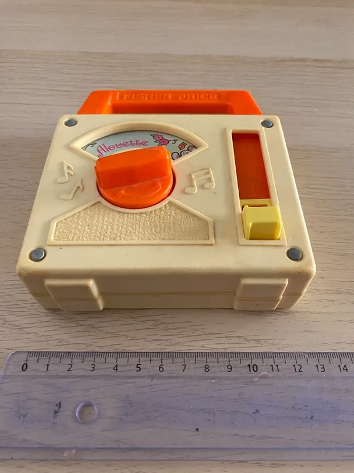 Boîte à musique Fisher price 1981 alouette jouet musical music box - photo numéro 4