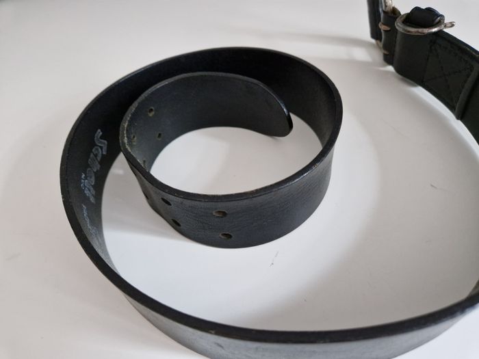 ceinture noir homme schott - photo numéro 4