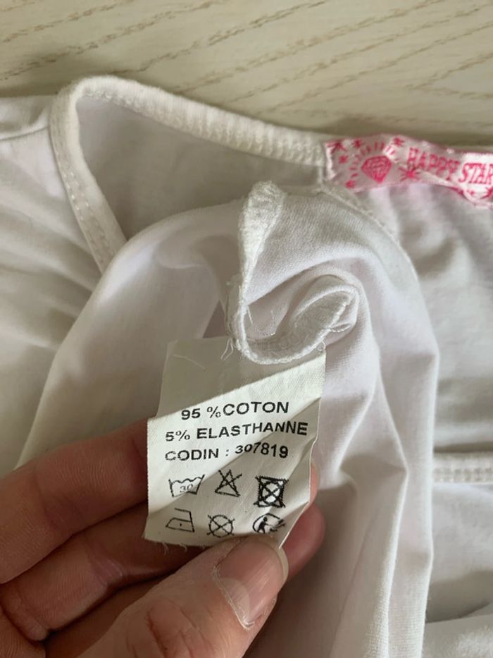 Robe blanche papillons 10 ans - photo numéro 4