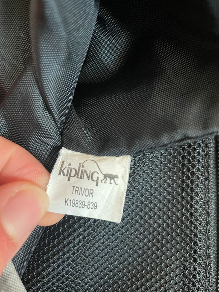 Sacoche grise Trivor - Kipling - photo numéro 10