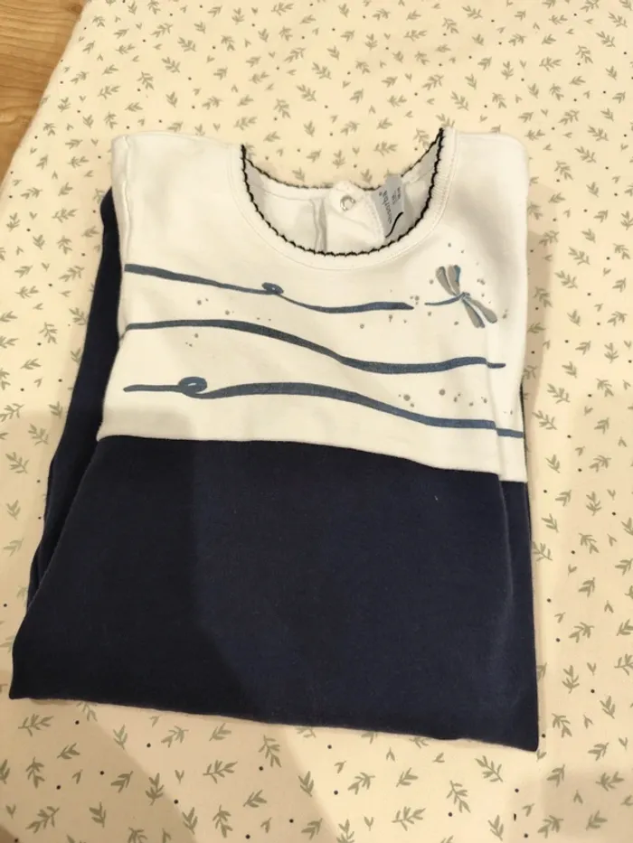 Pyjama coton absorba superbes détails 6 mois - photo numéro 10