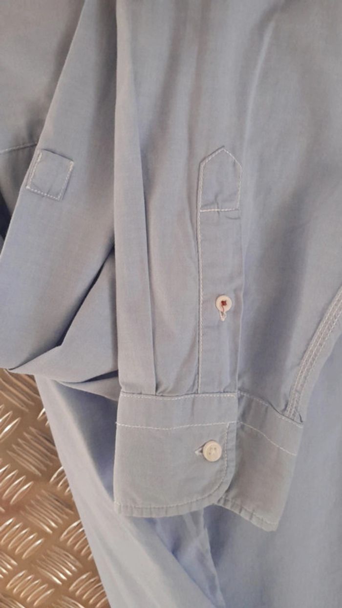 Chemise bleue homme - photo numéro 3
