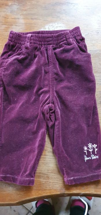 Pantalon en velours