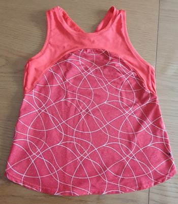 Débardeur fille 7/8 ans domyos