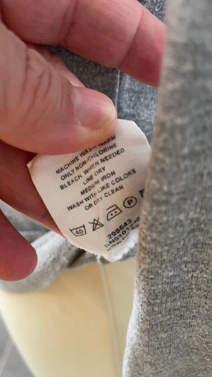 Tee shirt h et m gris - photo numéro 9