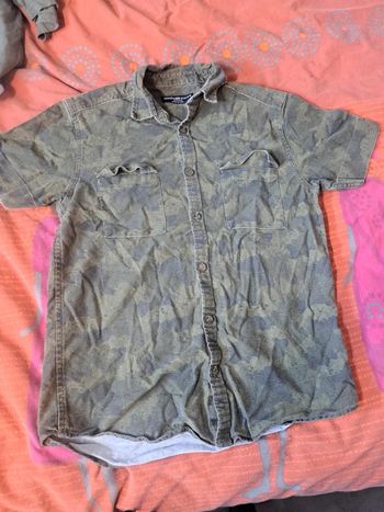 Chemise homme imprimé militaire