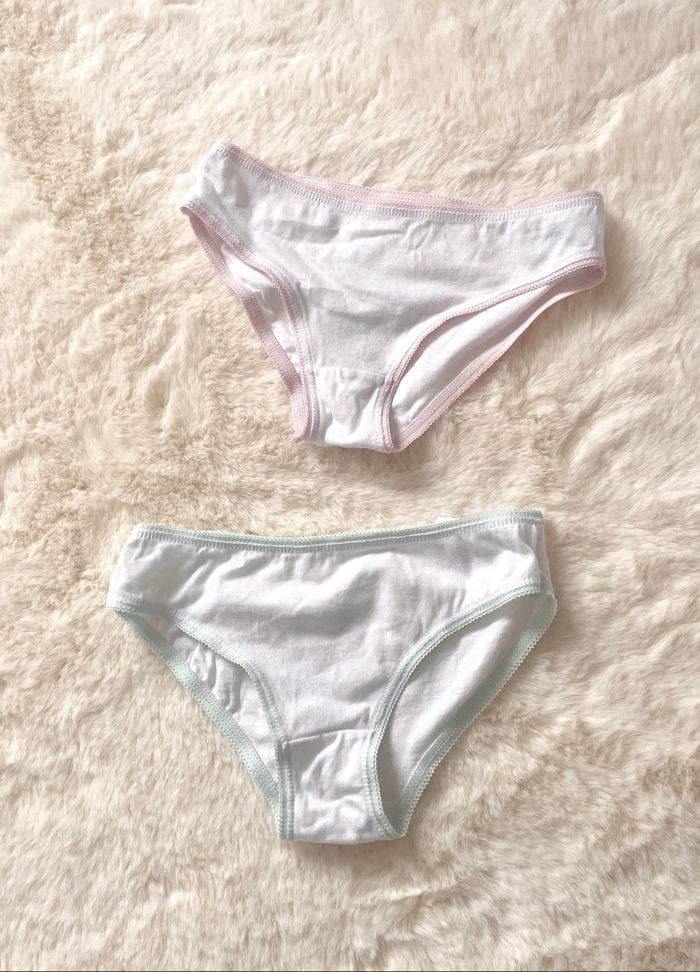 Lot de 8 slips fille 4-5 ans - photo numéro 3