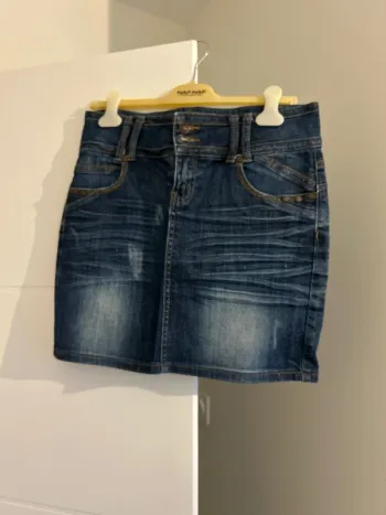 Jupe Jeans délavé