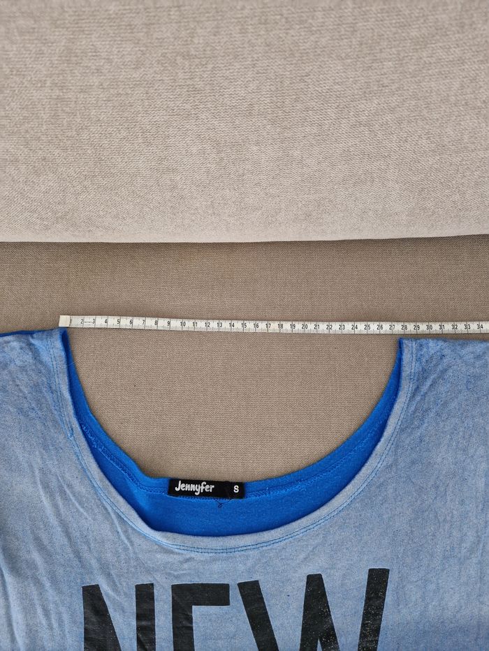 Haut bleu à inscription New York, Jennyfer - photo numéro 9