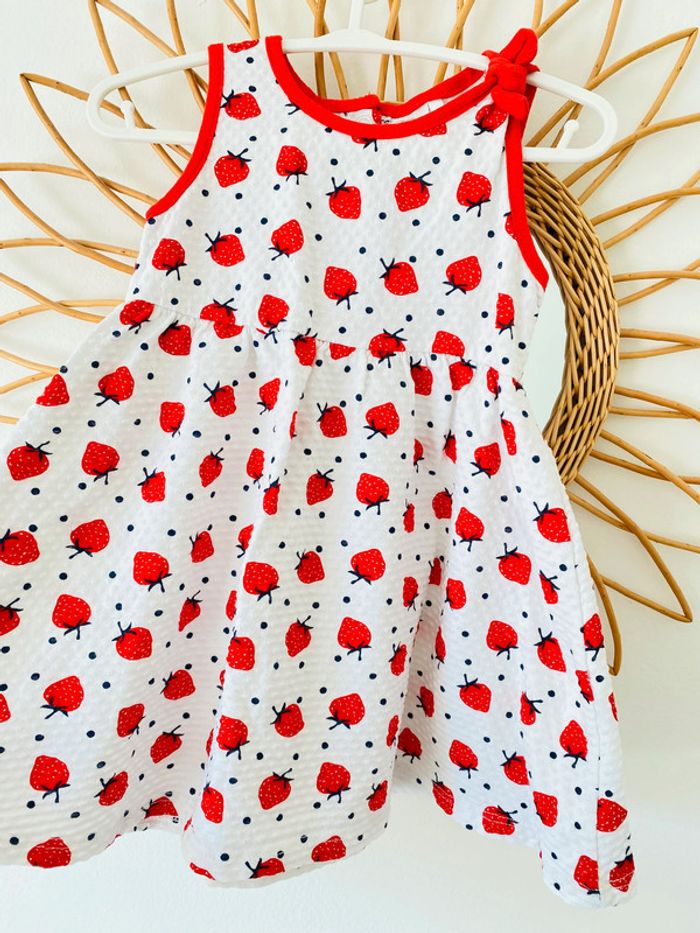 Robe fraises Orchestra 12 mois 74 cm - photo numéro 3