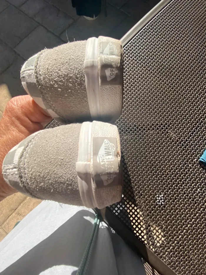 Vans 33 carreaux gris blanc - photo numéro 3