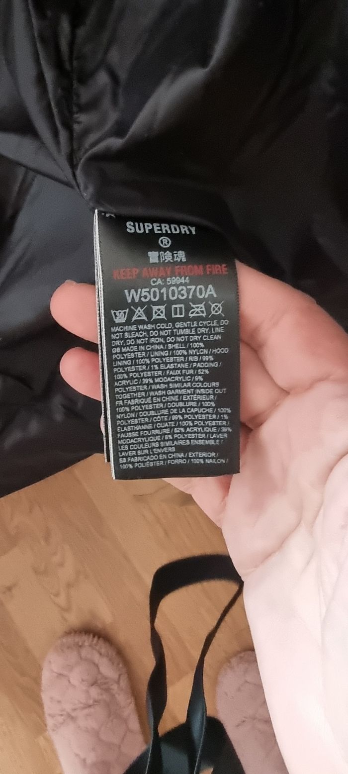 Doudoune longue superdry - photo numéro 6