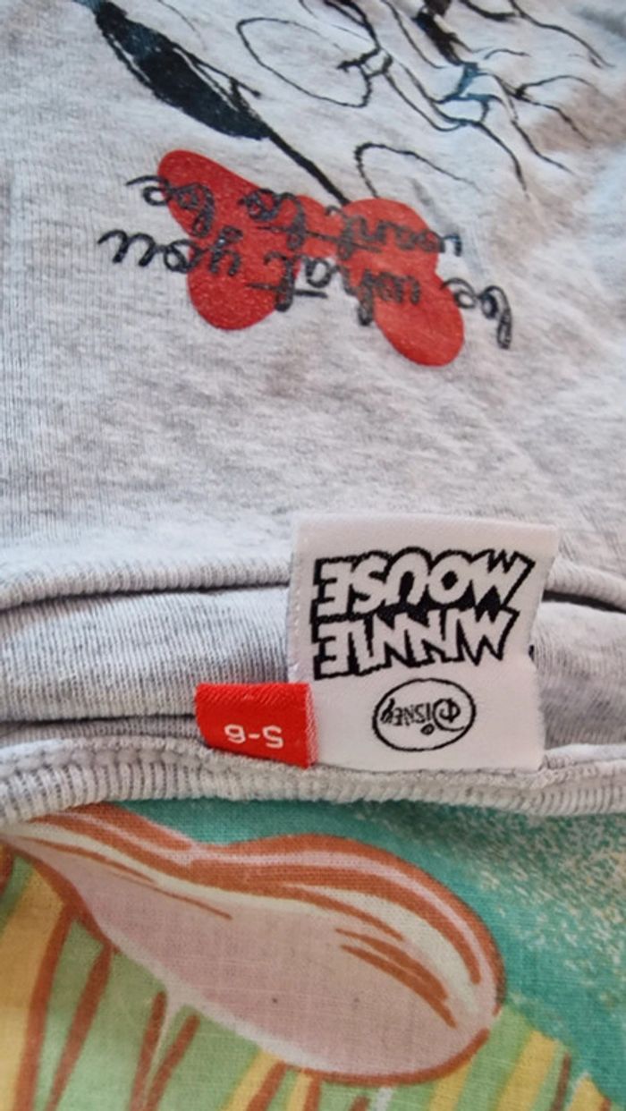 Tee shirt manche longue minnie - photo numéro 3