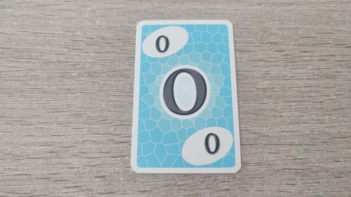 Carte numéro 0 n°0 pièce détachée Skyjo jeu de société #E15