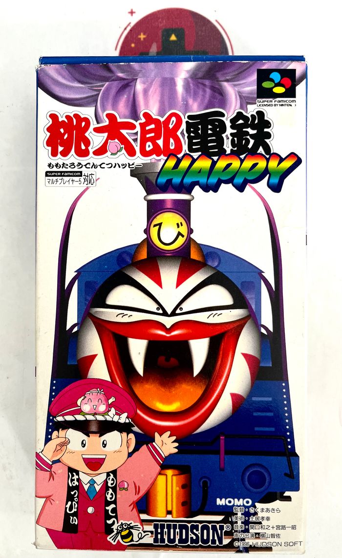Momotaro dentetsu happy pour Super nes - photo numéro 1