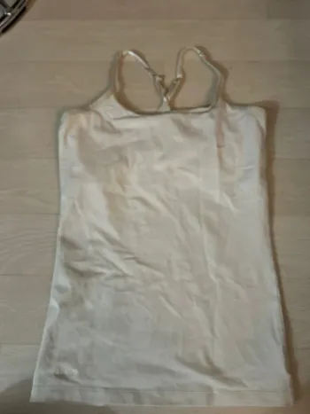 Débardeur de sport blanc Nike