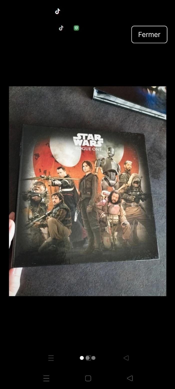 Lots de 2 classeurs Star Wars complet - photo numéro 2