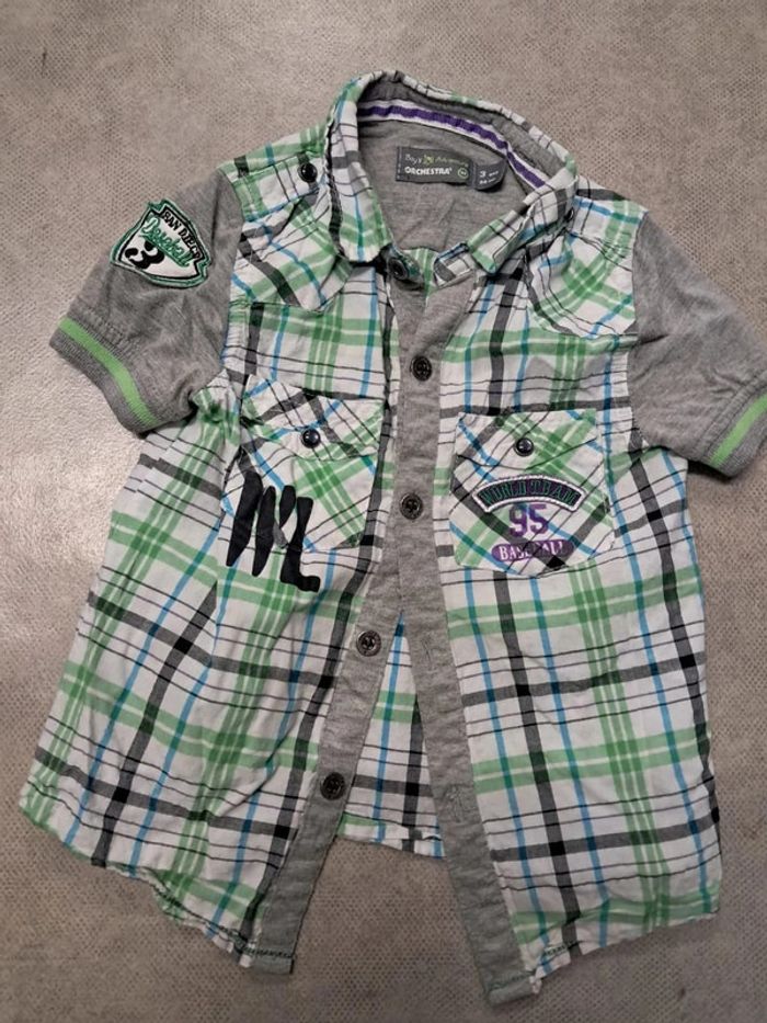 chemise garcon 3 ans orchestra